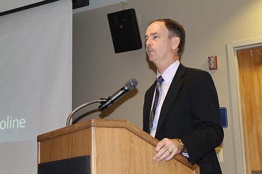 State Rep. Lake Ray, R-Jacksonville, said economic development programs under Rick Scott put Florida in the game for attracting companies that can broaden its economy. Ray spoke at the October meeting of the Women's Council of Realtors. See more photo...