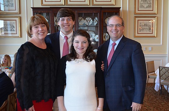 NEFBA President Rick Morales with his wife, Amy; daughter, Marlo; and son, Ry (Ricardo IV).