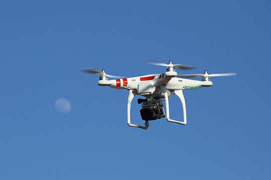 Drones are becoming more commonplace in the real estate market.