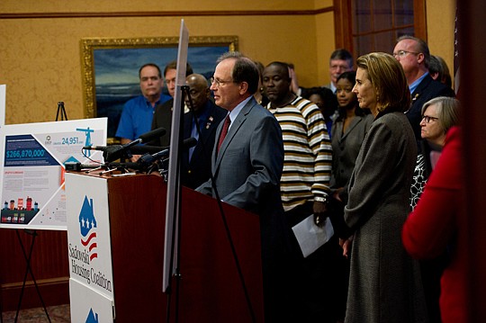 Thirty statewide organizations, including the Chamber, the Florida Home Builders Association and The United Way recently called for the full appropriation of housing trust funds.Â They want the money used to build homes working people can afford and p...