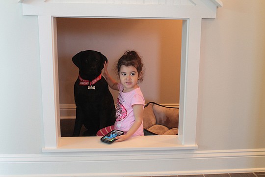 While mom and dad shopped, 3-year-old Emily Sanchez discovered this built-in "dog house" under the stairs at Dream Finders Homes' Edison II. Located in the Verona subdivision in St. Johns County, the house was one of 87 models entered in this year's P...