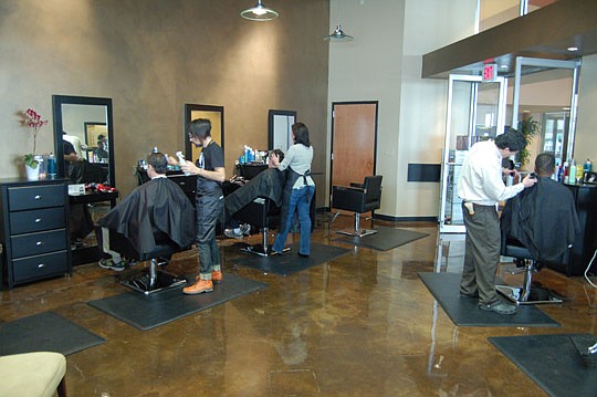 A Cut Above salon in Wells Fargo Center.