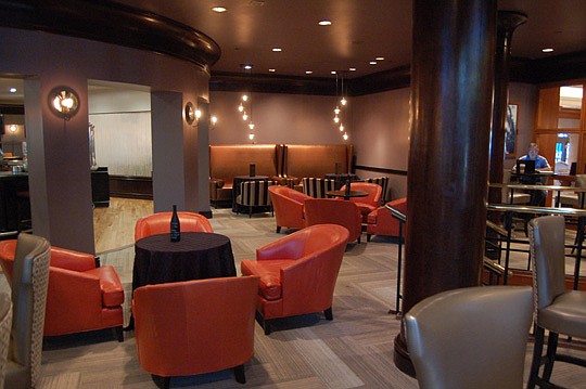 The J-Bar has been decorated with new furnishings.