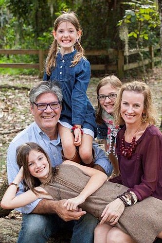 James Nolan and his family