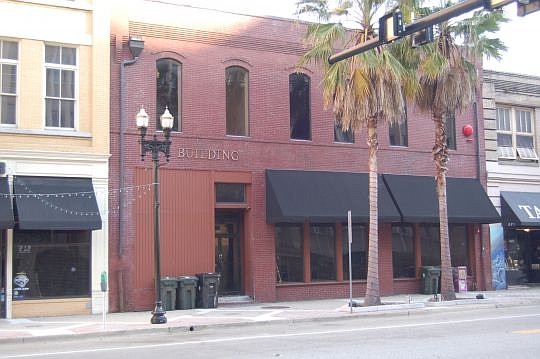 The site of the proposed Levels restaurant, bar and entertainment venue at 323-325 E. Bay St.