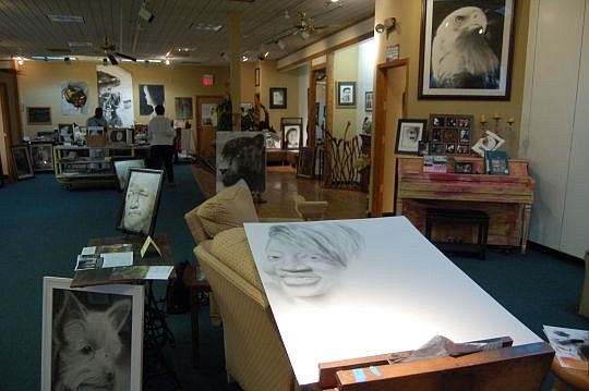 The Adrian Pickett Gallery at the Jacksonville Landing is open seven days a week.