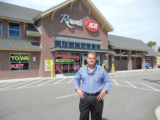 Rob Rowe operates six supermarkets in the Jacksonville area.
