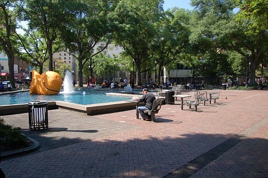 City Council soon will consider funding a new nonprofit organization that would create more activity at Hemming Plaza.