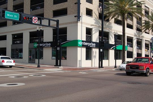 The new Enterprise Rent-A-Car office at 33 W. Duval St.