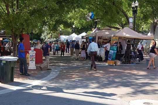 The 2014 One Spark crowdfunding festival paid out more than $350,000 to exhibitors. The economic impact is estimated at more than $1.8 million, according to a survey commissioned by Visit Jacksonville.