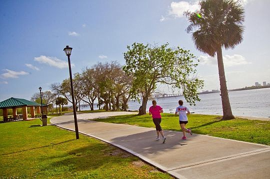 Cost Trail provides waterfront views at Jacksonville University. JU is working on a new master plan that includes student housing adjacent to the campus.