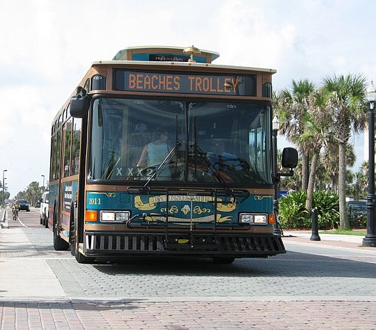 Beaches Trolley back and rolling