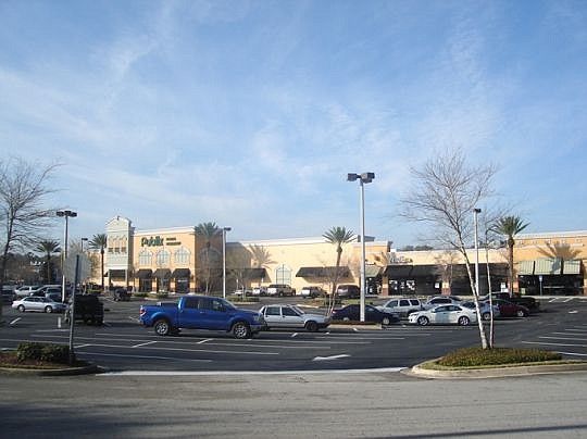 Deerwood Lake Commons shopping center.