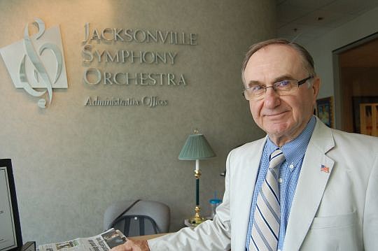 Bill Cosnotti is retiring as account executive with the Jacksonville Symphony Orchestra. Actually, it's his second attempt at retirement, but he's pretty sure this one's going to take.
