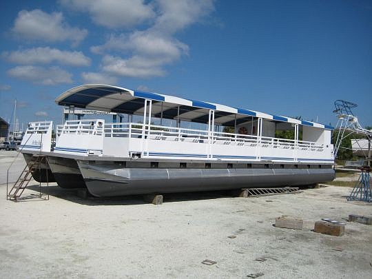 The Lady L is one of two boats the city purchased to replace the water taxi service.