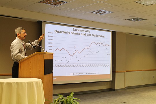 Anthony Crocco of Metrostudy said Northeast Florida needs 8,000 to 10,000 homes built per year to keep up with demand.