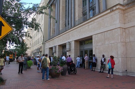 More than 3.9 million people visit Jacksonville's 21 public libraries each year, including the Main Library Downtown.