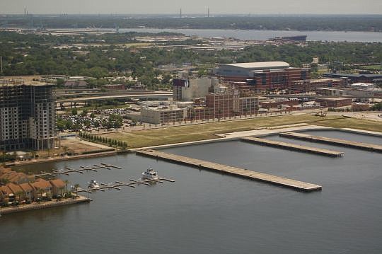 The Shipyards property has been vacant for years.