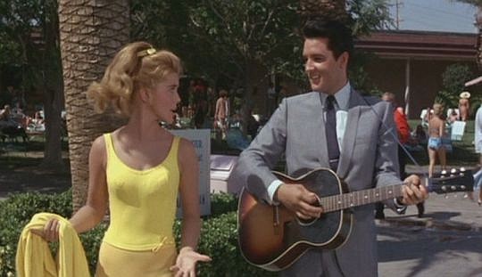 Elvis Presley in a scene from &quot;Viva Las Vegas&quot;