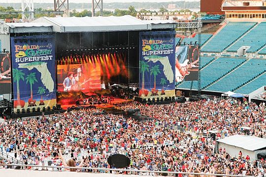 The Florida Country Superfest resulted in a $23 million economic impact, according to a University of North Florida study.