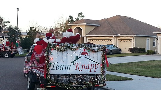 Reaching out to customers during the holidays is a marketing technique for Realtors that inspires loyalty. Among other holiday gestures, Coldwell Banker Vanguard agent Kim Knapp and her colleagues organize a Christmas parade through Fleming Island Pla...