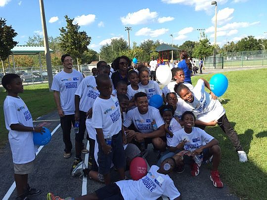 Jacksonville Jaguars wide receiver Cecil Shorts III participated in the United Way of Northeast Florida's Hometown Huddle this week. He often mentions the United Way and its events on social media.