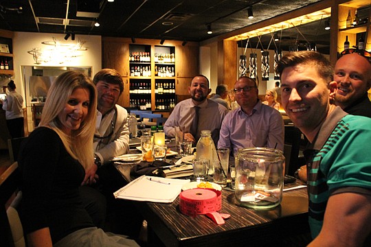 Among those who attended the November meeting of Keller Williams Jacksonville Realty's Young Professionals chapter are, clockwise from left, CC Underwood, Keller Williams Jacksonville Realty; Austill Crabtree, Exit Real Estate Gallery; John Owen, Move...