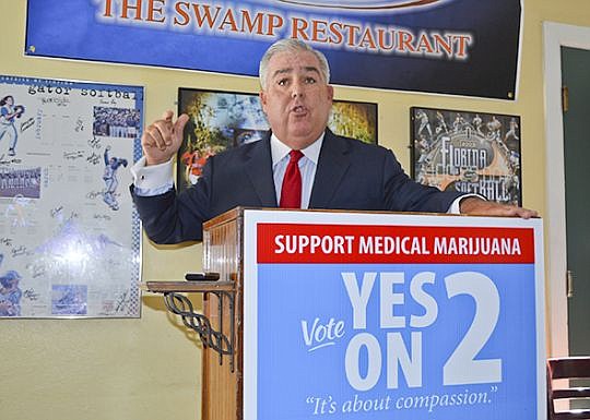 Attorney John Morgan was a major financial support of Amendment 2, which failed. (Photo from slate.com)