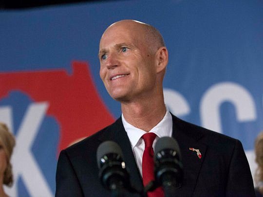 Gov. Rick Scott defeated Charlie Crist by fewer than 76,000 votes.  (Photo from abcactionnews.com)