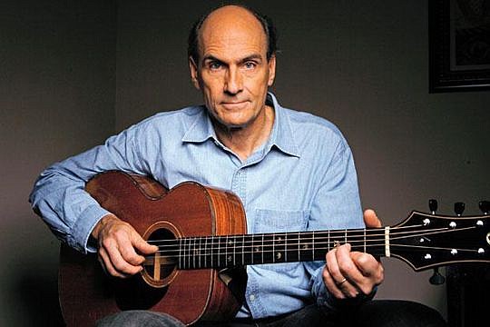 James Taylor is performing Wednesday at Veterans Memorial Arena.