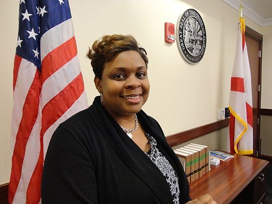 County Judge Angela Cox will be sworn in Jan. 3 to the 4th Judicial Circuit bench.