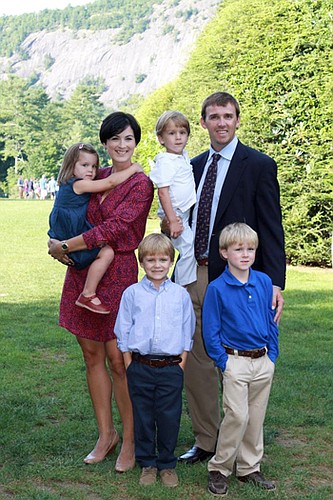 NEFBA'S 2016 President Chet Skinner and his wife, Sarah, are grateful for their families, their traditions and their faith. The Skinners have two sets of twins, 6 years old and 3 years old. Sarah is holding Reagan, Chet is holding Tyler, and Marshall ...