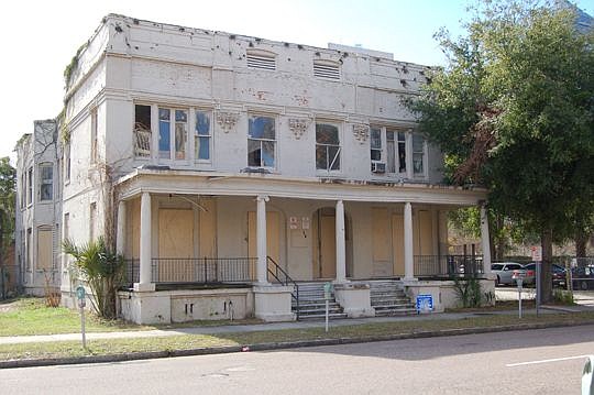 Elena Flats apartment building at 122 E. Duval St. has been recommended by the Jacksonville Historic Preservation Commission for designation as a local historic landmark.