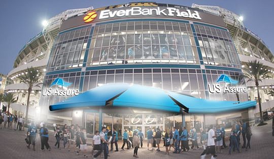 Renderings of potential renovations to EverBank Field if the Jacksonville Jaguars received state funding.