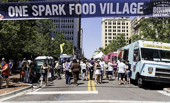 More than 30,000 customers were served at the 2014 festival.