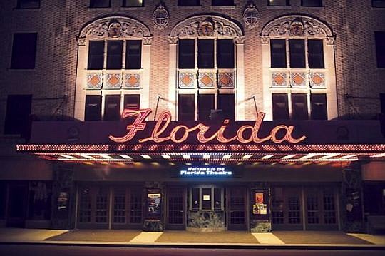 The Florida Theatre is receiving $225,000 in state and city money to repair the terra cotta features above the venue's iconic marquee.