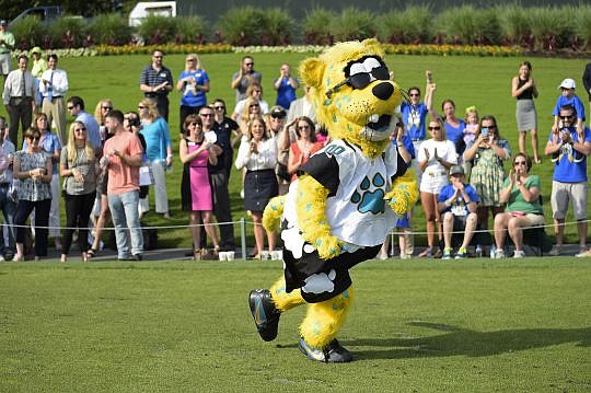 Jaxson de Ville won the 17th-hole challenge during Media Day at The Players Championship. He beat a series of celebrities, including some professional golfers, when his best drive was 4 feet, 9 inches from the pin.