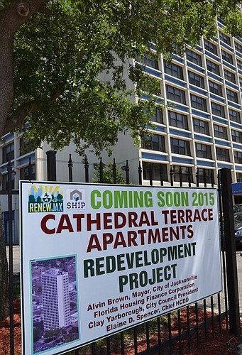 Work is scheduled to begin soon at Cathedral Terrace Apartments. The floor-by-floor renovation will be complete in 18-24 months.