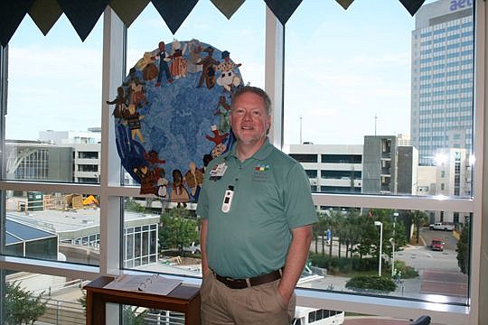 As a Wolfson Children's Hospital pediatric chaplain, Fred Caldwell seeks to enhance the spiritual care of children and families served by the medical facility.