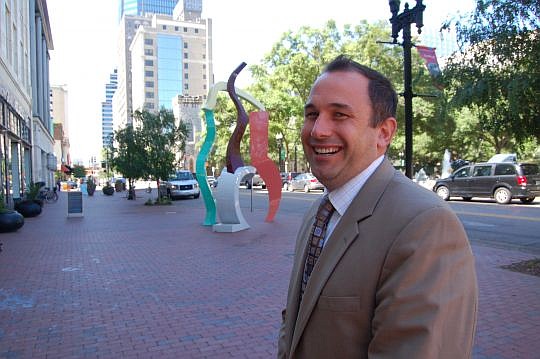 Jake Gordon, Downtown Vision's new executive director, begins today leading the nonprofit urban advocacy organization.