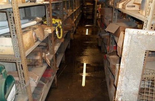 The plumbing in JEA's Downtown headquarters is leaking and causing damage and flooding in the basement, where the emergency generator is located.