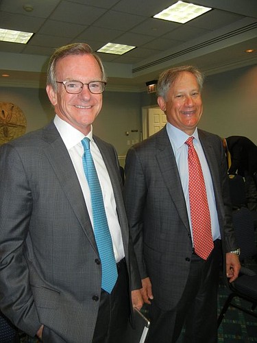 Regency Centers Corp. President and COO Brian Smith and Chairman and CEO Martin "Hap" Stein.