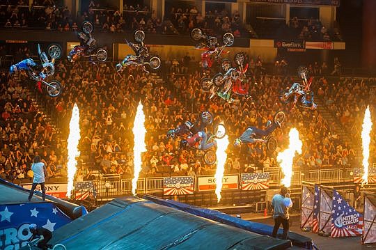 Nitro Circus Live is among the events that helped Veterans Memorial Arena earned the  No. 1 ranking for attendance and ticket sales for a venue its size for the first half of the year by Venues Today magazine.