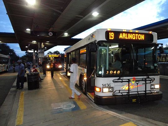 Since the Jacksonville Transportation Authority began the Route Optimization Initiative in December, nearly 80 percent of buses arrive and depart on schedule. That's an improvement of about 14 percent.