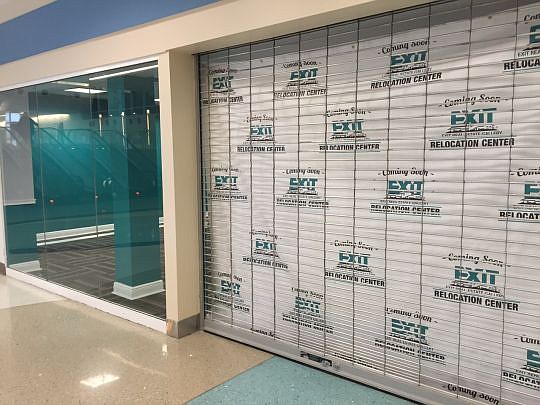 Exit Real Estate Gallery will open a relocation center at the Jacksonville International Airport this month. The office will be one of the first things passengers will see after arriving in Jacksonville, said Exit co-owner Sonny Downey.