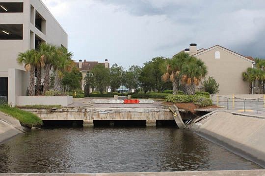The hole in Liberty Street from February caused residents of the Riverwalk Townhomes at The Plaza to spend close to $75,000 of their own money on items like lodging and food. The city has reimbursed the 19 residents for those expernses.