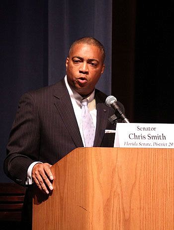 State Sen. Chris Smith, D-Fort Lauderdale, has filed a bill that would shift oversight of background screenings for after-school programs to the Department of Education.