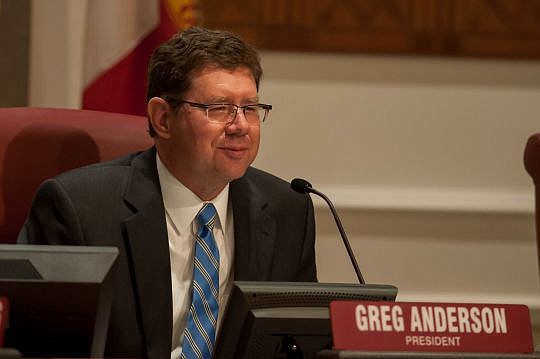 City Council President Greg Anderson