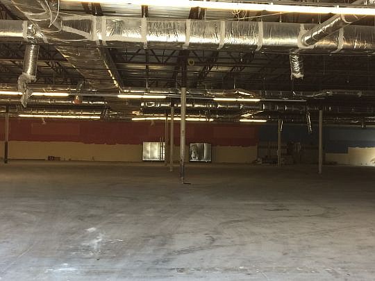 Southeastern Grocers is removing fixtures, flooring, ceiling tiles and more at the former Winn-Dixie store in the Point Meadows shopping center.