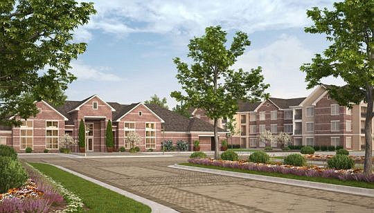 Stanmore Partners has a contract on land near St. Johns Town Center to build 347 apartments called Ravella at Town Center. Stanmore's first project, above, is Ravella at Kingwood in Texas.